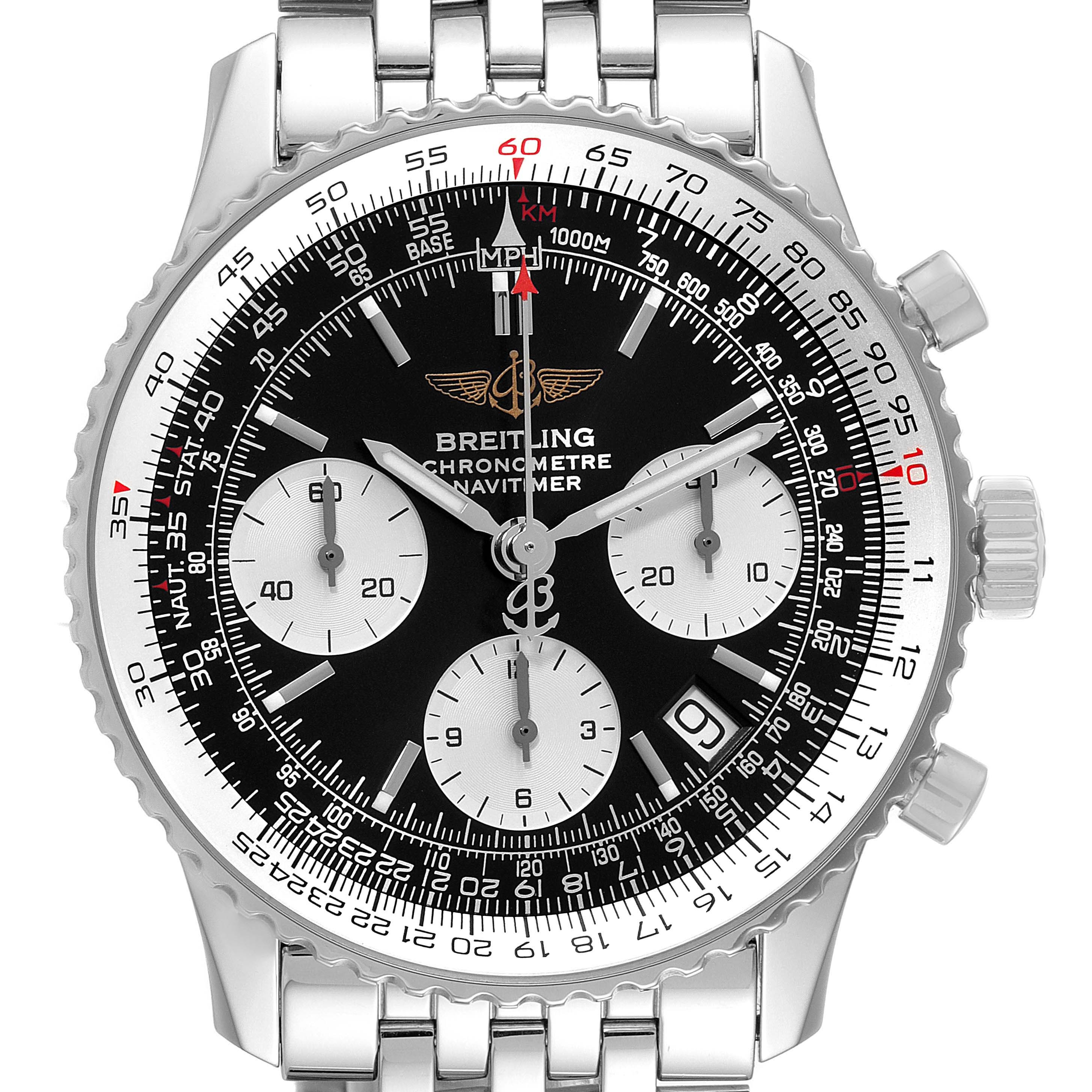 Breitling Navitimer A23322 Stainless steel Black United
