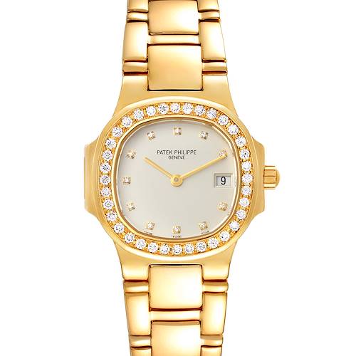 Photo of NOT FOR SALE Patek Philippe Nautilus 18K Yellow Gold Diamond Ladies Watch 4700 PARTIAL PAYMENT