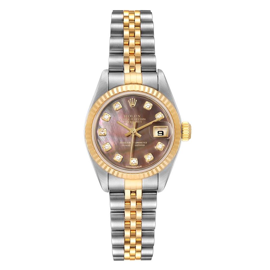 ROLEX DATEJUST 79173 2コマ Rolex-2-Tone-Datejust-79173-