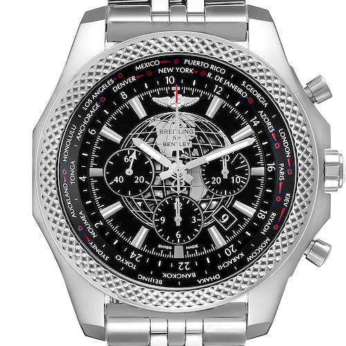 Photo of Breitling Bentley GMT B05 Unitime Black Dial Mens Watch AB0521