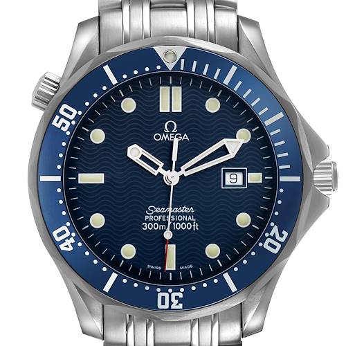 Photo of Omega Seamaster 300M Diver Blue Dial Steel Mens Watch 2541.80.00