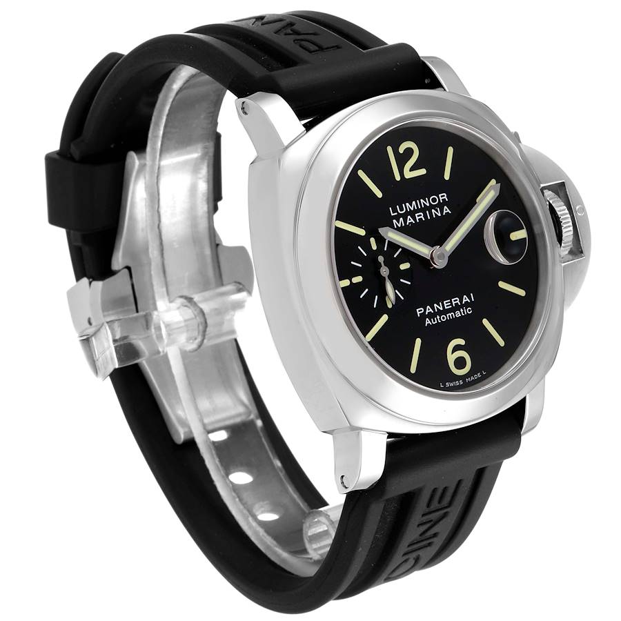 Panerai Luminor Marina Automatic 44mm Steel Mens Watch PAM00104