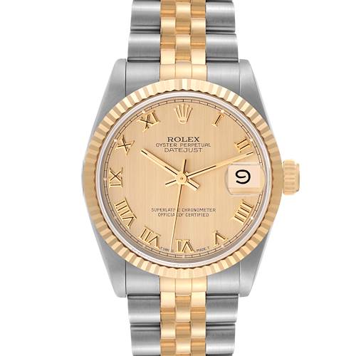 Photo of NOT FOR SALE Rolex Datejust Midsize Steel Yellow Gold Ladies Watch 68273 Box Papers Partial Payment