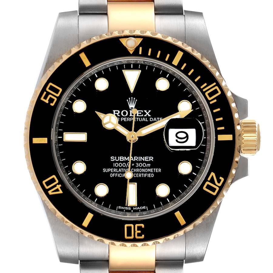 NOT FOR SALE Rolex Submariner Steel Yellow Gold Black Dial Mens Watch 116613 PARTIAL PAYMENT SwissWatchExpo