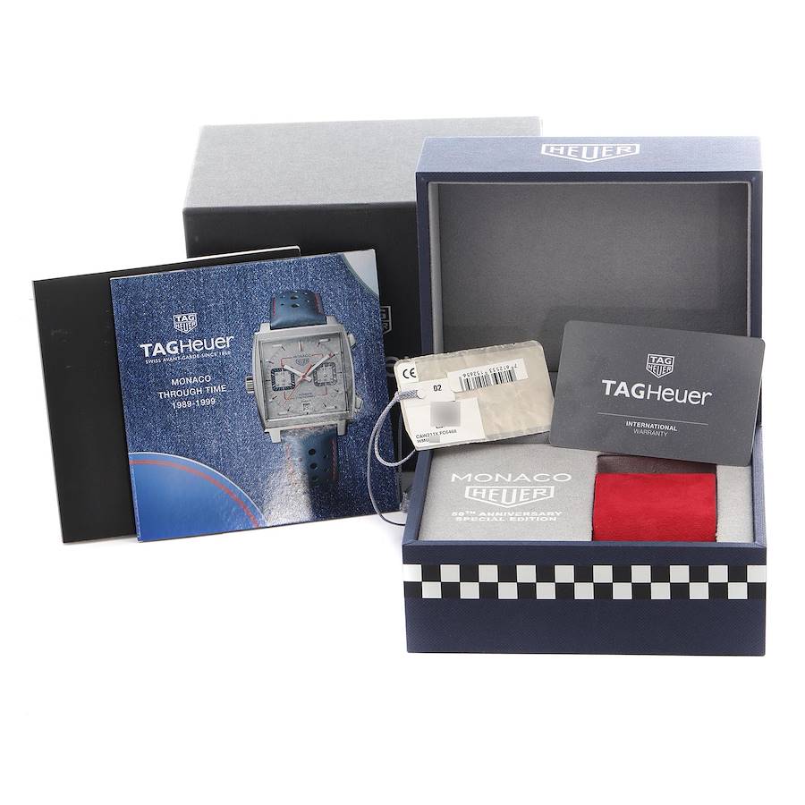 TAG Heuer Monaco ギフトボックス Tag Heuer Monaco Stainless Steel CAW211X.FC6468 | Stock