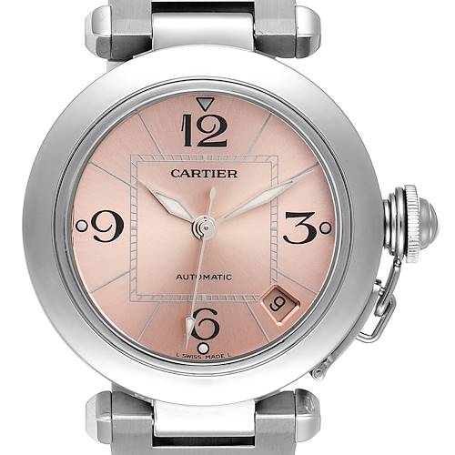 Photo of Cartier Pasha C Midsize Pink Dial Automatic Ladies Watch W31075M7