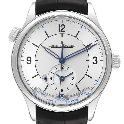 Photo of Jaeger LeCoultre Master Geographic Steel Mens Watch 176.8.92.S Q1428530