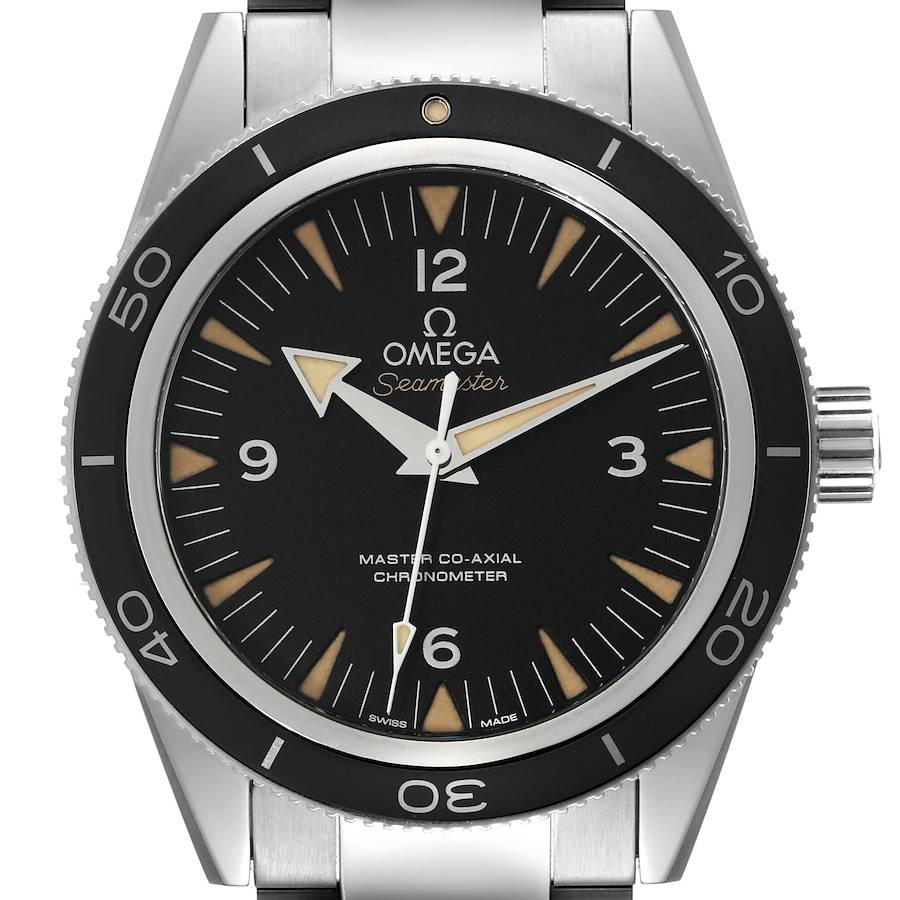 Omega Seamaster 300 Master Co-Axial Mens Watch 233.30.41.21.01.001 Box Card SwissWatchExpo