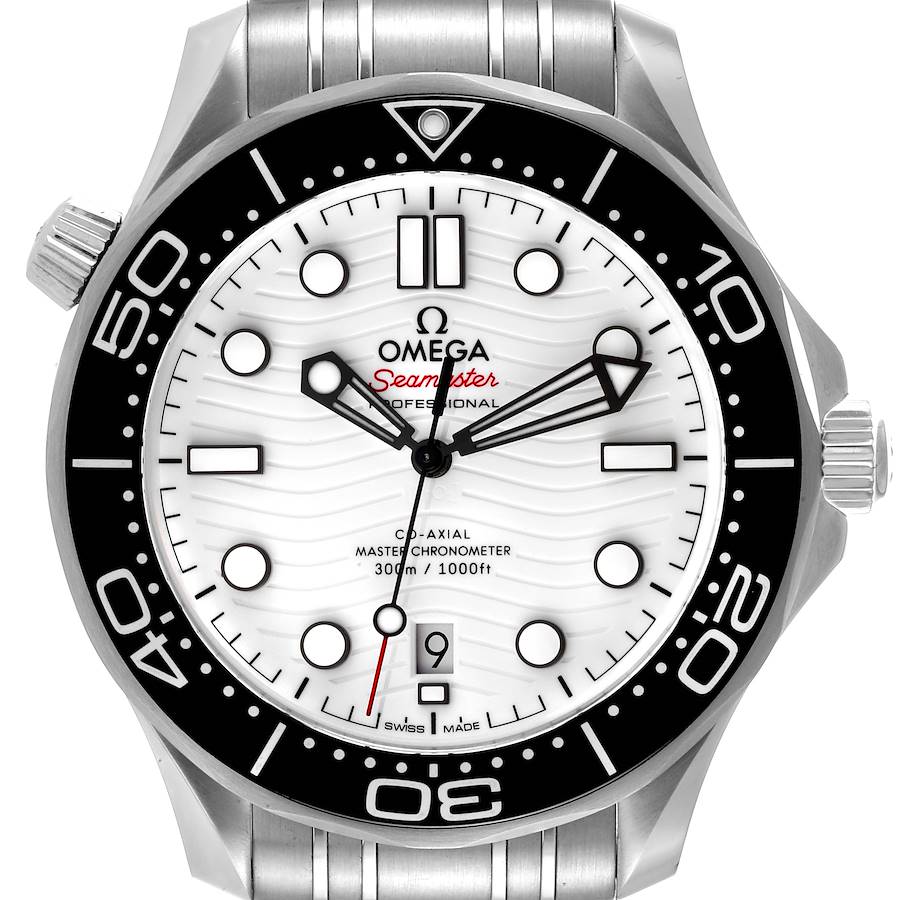 Omega Seamaster Diver 300M Co-Axial Mens Watch 210.30.42.20.04.001 Box Card SwissWatchExpo