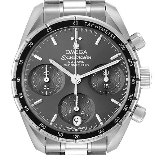 Photo of Omega Speedmaster Co-Axial 38 Chronograph Steel Mens Watch 324.30.38.50.06.001