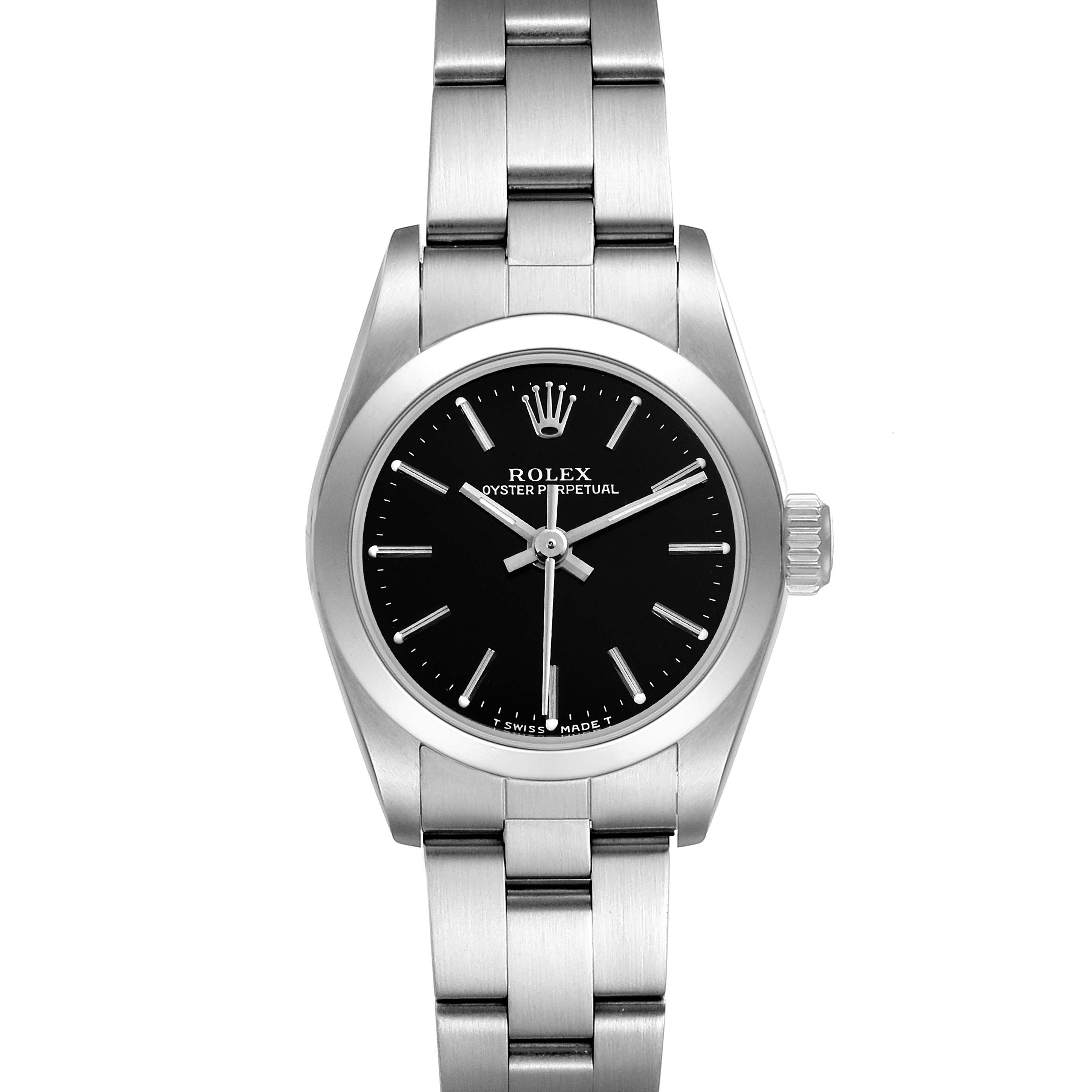 Rolex スナップバック USA製 90s ブラック Rolex Oyster Perpetual Straps - Croco Tobacco – Liger Straps