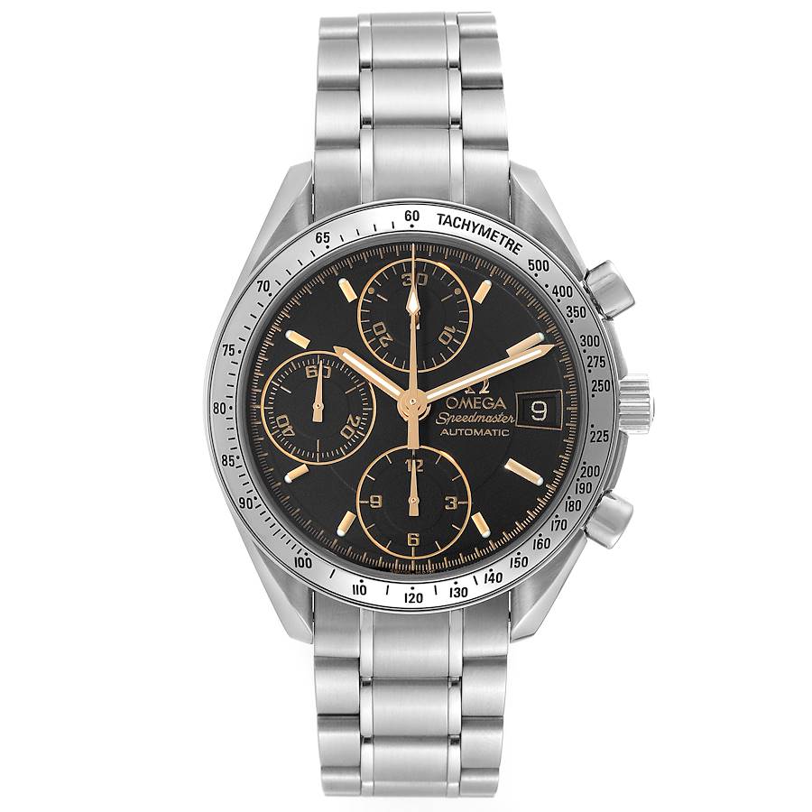 Omega Speedmaster Date Black Dial Steel Mens Watch 3513.54.00  