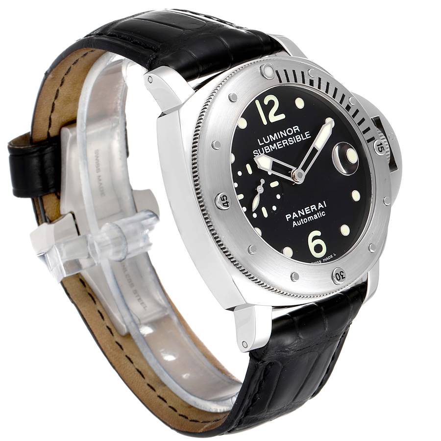 Panerai Luminor Submersible 44mm Steel Mens Watch PAM00024