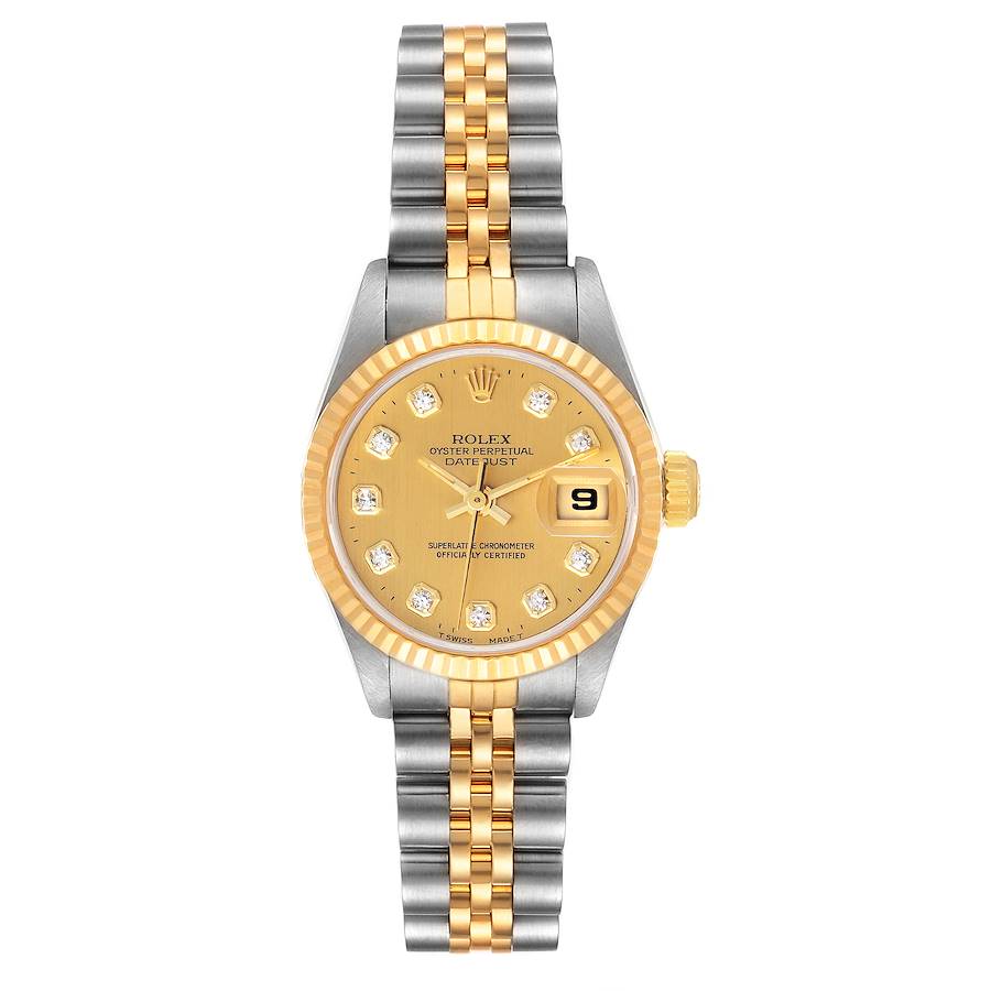 ROLEX DATEJUST 69173 3コマ② Rolex Datejust Steel and Gold (two tone) 69173 | Stock 41845