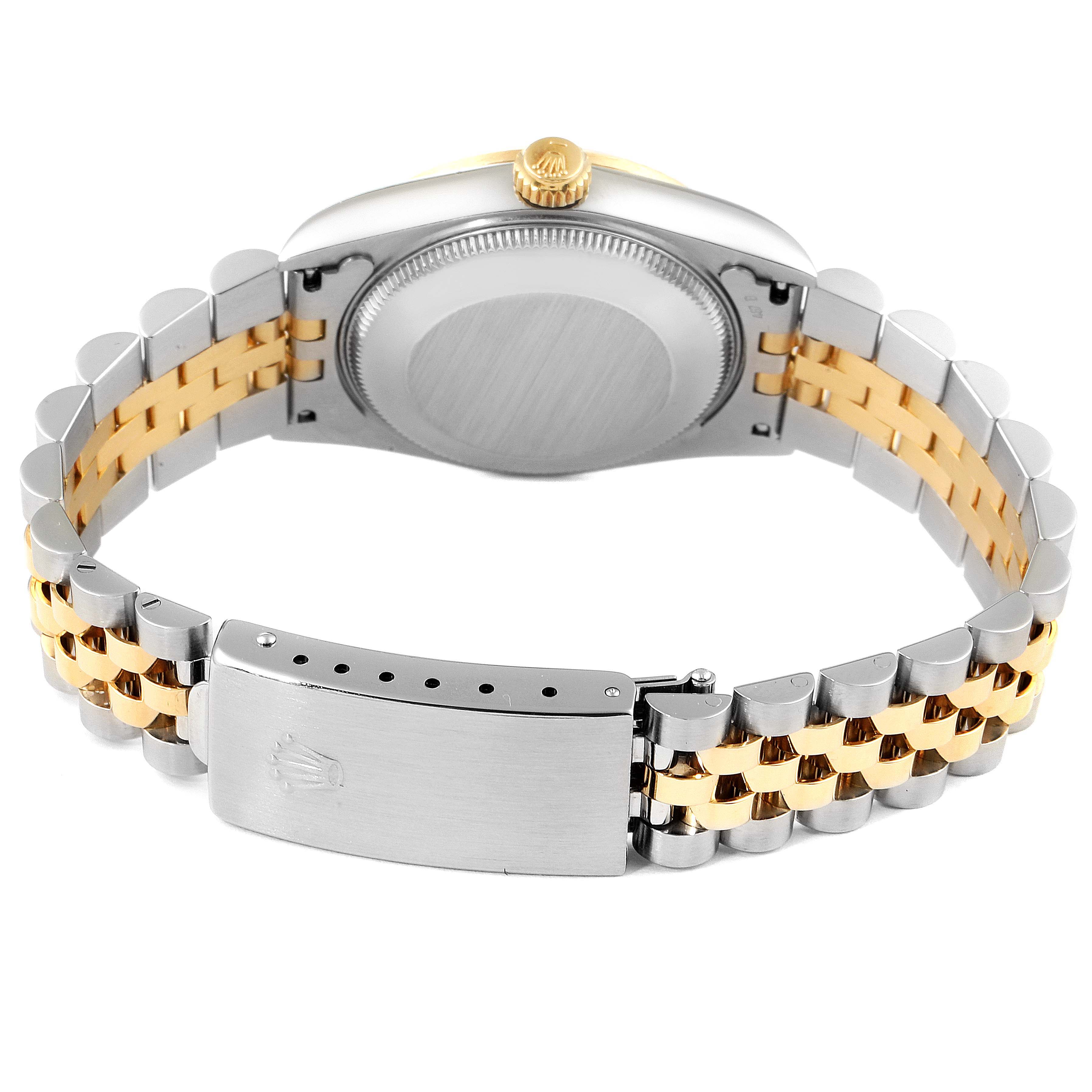 rolex datejust 31mm steel and yellow gold