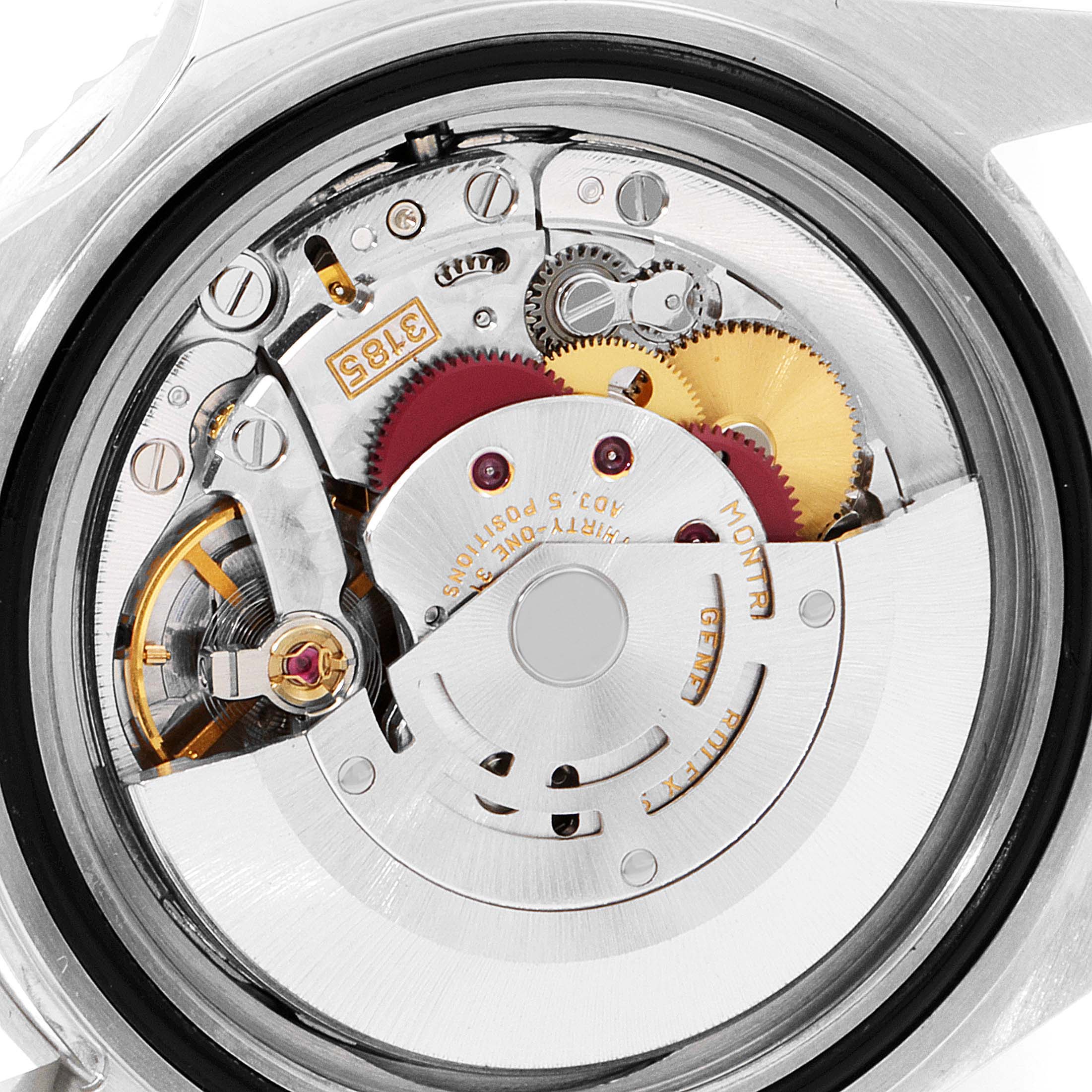 This image shows the back view of the movement mechanism inside a Rolex GMT-Master 16710 Men
s Stainless Steel Black Dial 16710 Men
s Stainless Steel Black Dial watch.