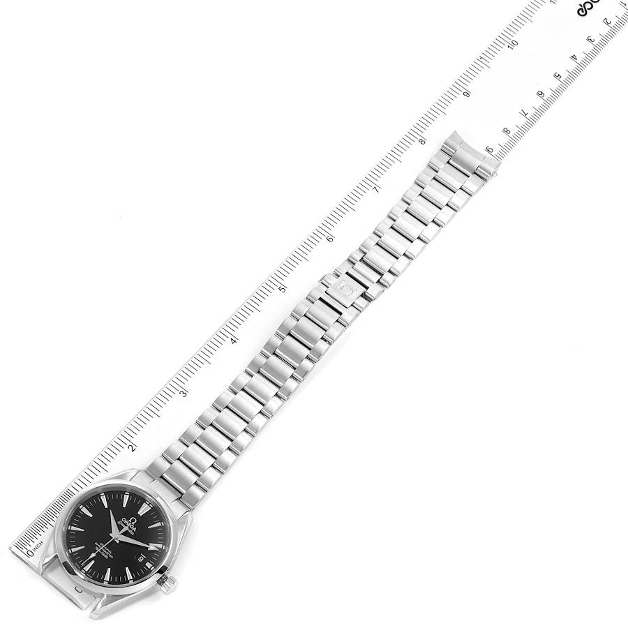 Omega Seamaster Aqua Terra Black Dial Steel Mens Watch 2503.50.00 |  SwissWatchExpo