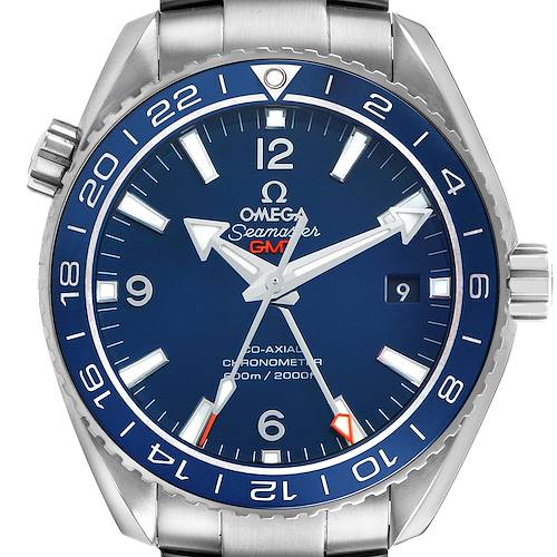 Photo of Omega Seamaster Planet Ocean GMT Titanium Watch 232.90.44.22.03.001 Box Card