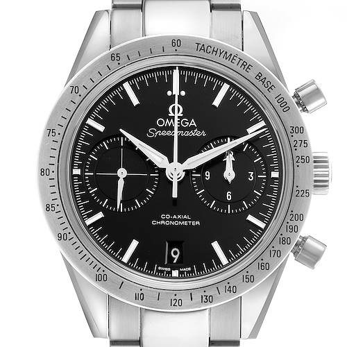Photo of Omega Speedmaster 57 Steel Mens Watch 331.10.42.51.01.001 Box Card
