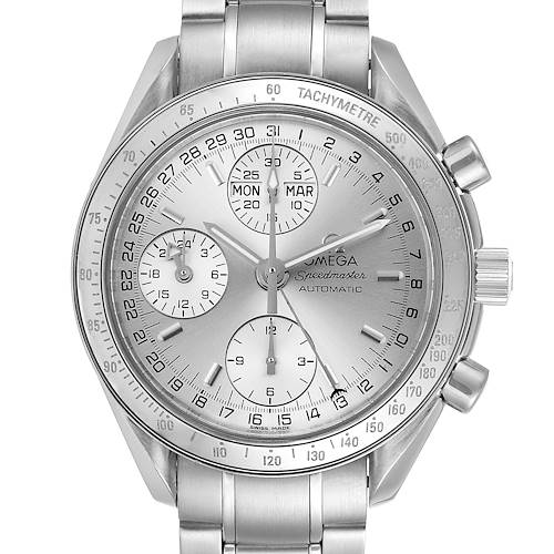 Photo of Omega Speedmaster Day Date Chronograph Steel Mens Watch 3523.30.00