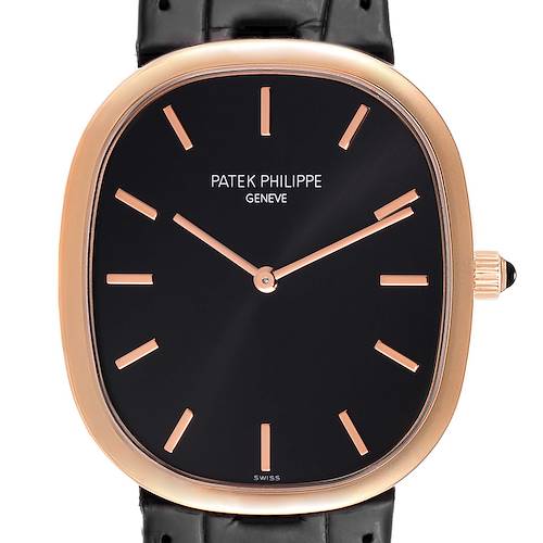 Photo of Patek Philippe Golden Ellipse Grande Taille Rose Gold Watch 5738 Box Papers