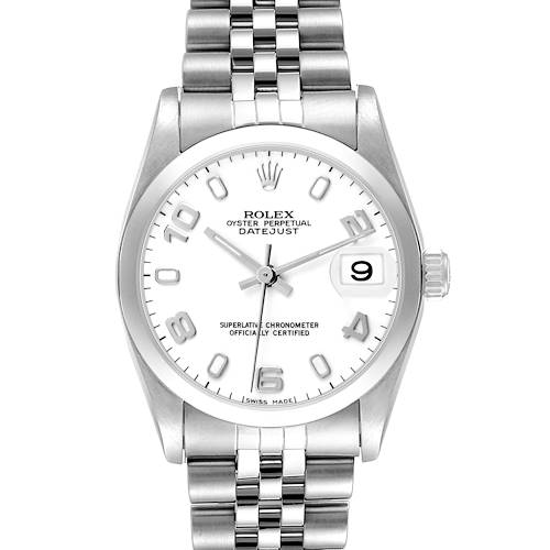 Photo of Rolex Datejust 31 Midsize Steel White Dial Ladies Watch 78240