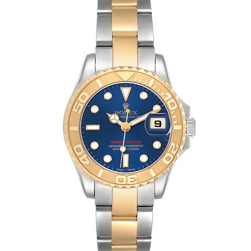 Photo of Rolex Yachtmaster Steel 18K Yellow Gold Ladies Watch 169623