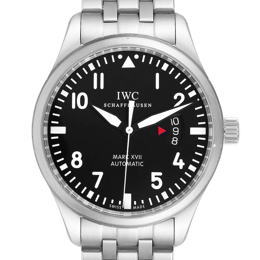 IWC Pilots Mark XVII Automatic Steel Mens Watch IW326504 SwissWatchExpo