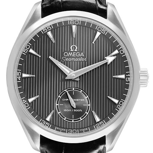 Photo of Omega Aqua Terra Railmaster XXL Steel Teak Dial Watch 231.13.49.10.06.001