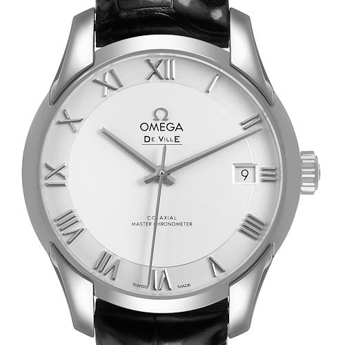 Photo of Omega DeVille Hour Vision Steel Silver Dial Mens Watch 433.13.41.21.02.001