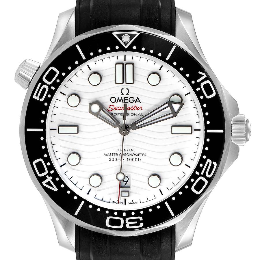 Omega Seamaster Co-Axial 42mm Mens Watch 210.32.42.20.04.001 Box Card SwissWatchExpo