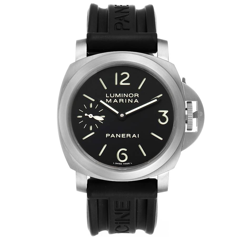 Panerai Luminor Marina 44mm Titanium Black Dial Mens Watch