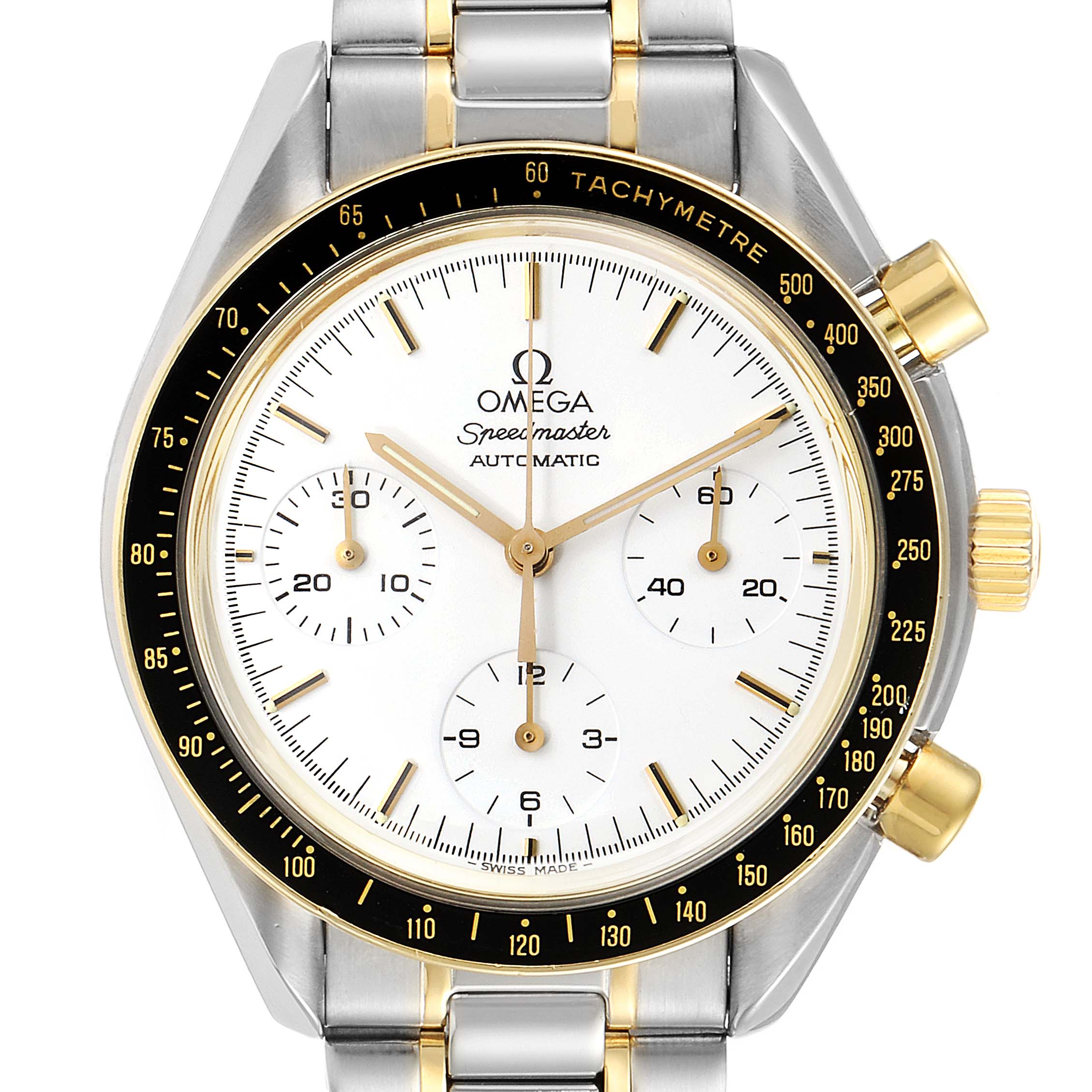 omega speedmaster yellow gold