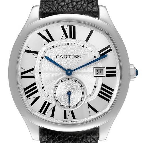 Photo of Cartier Drive Steel Silver Dial Mens Watch WSNM0004
