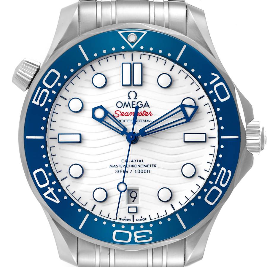 Omega Seamaster Tokyo 2020 Limited Edition Steel Mens Watch 522.30.42.20.04.001 Box Card SwissWatchExpo
