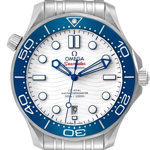 Photo of Omega Seamaster Tokyo 2020 Limited Edition Steel Mens Watch 522.30.42.20.04.001 Box Card