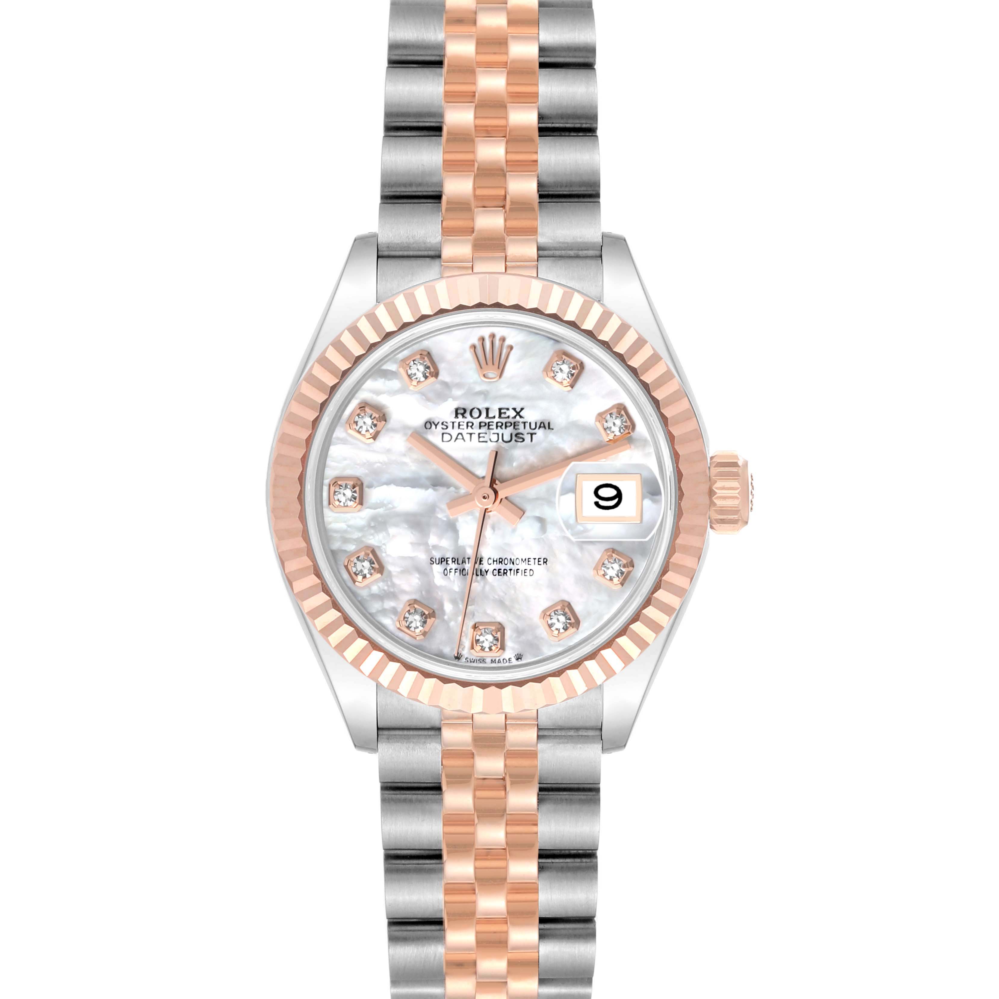 Datejust 28 mother online of pearl