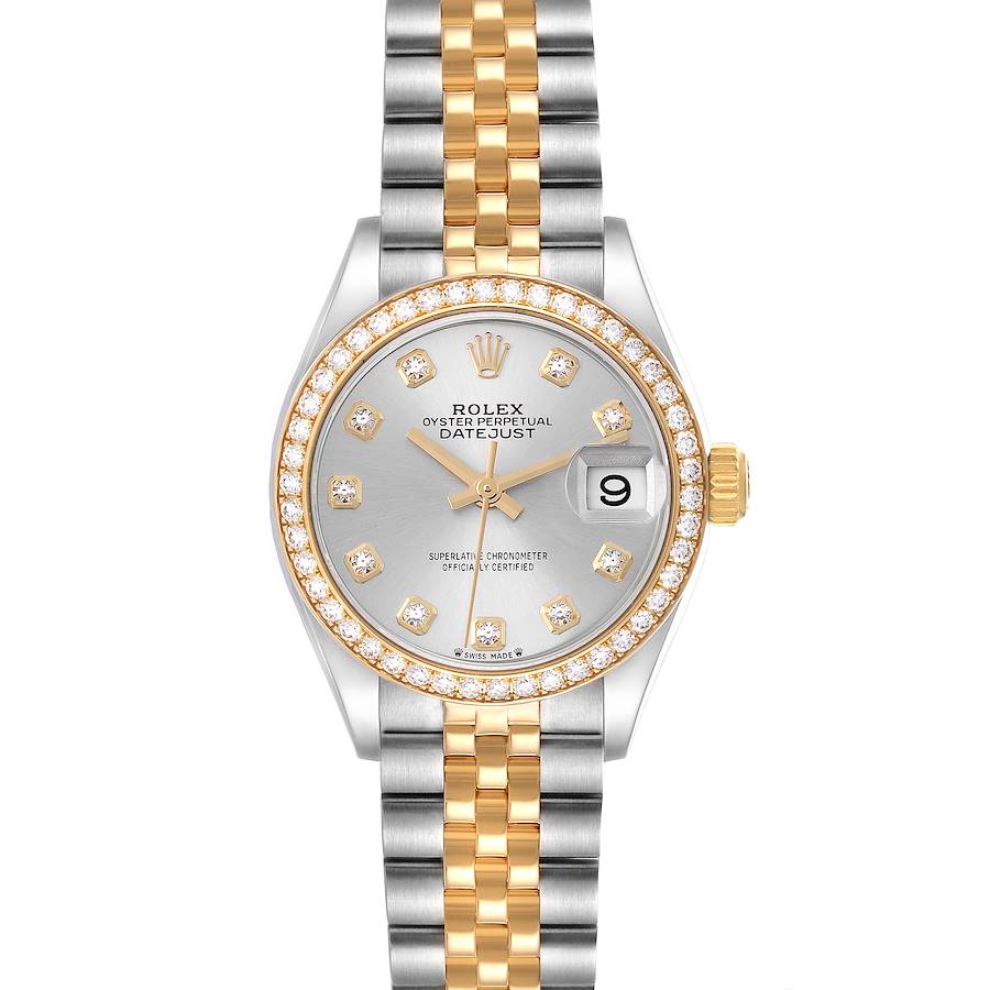 Rolex Datejust Steel Yellow Gold Diamond Ladies Watch 279383 Unworn SwissWatchExpo