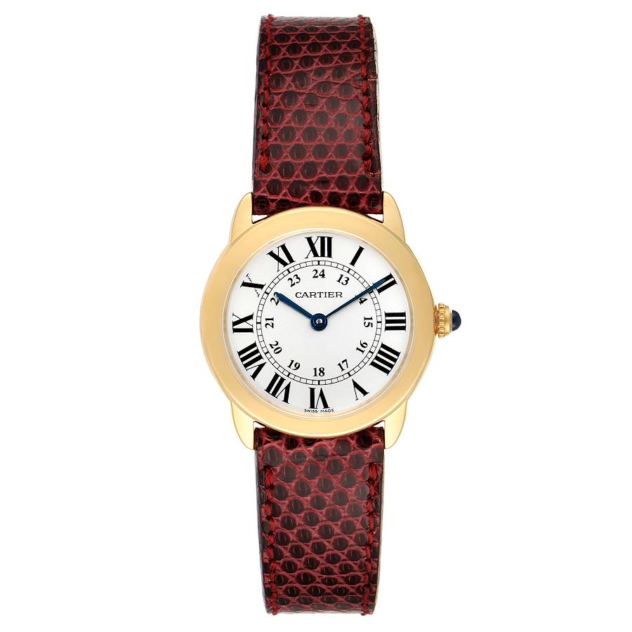 Cartier Ronde Yellow Gold W6700355 Stock 32000 SwissWatchExpo