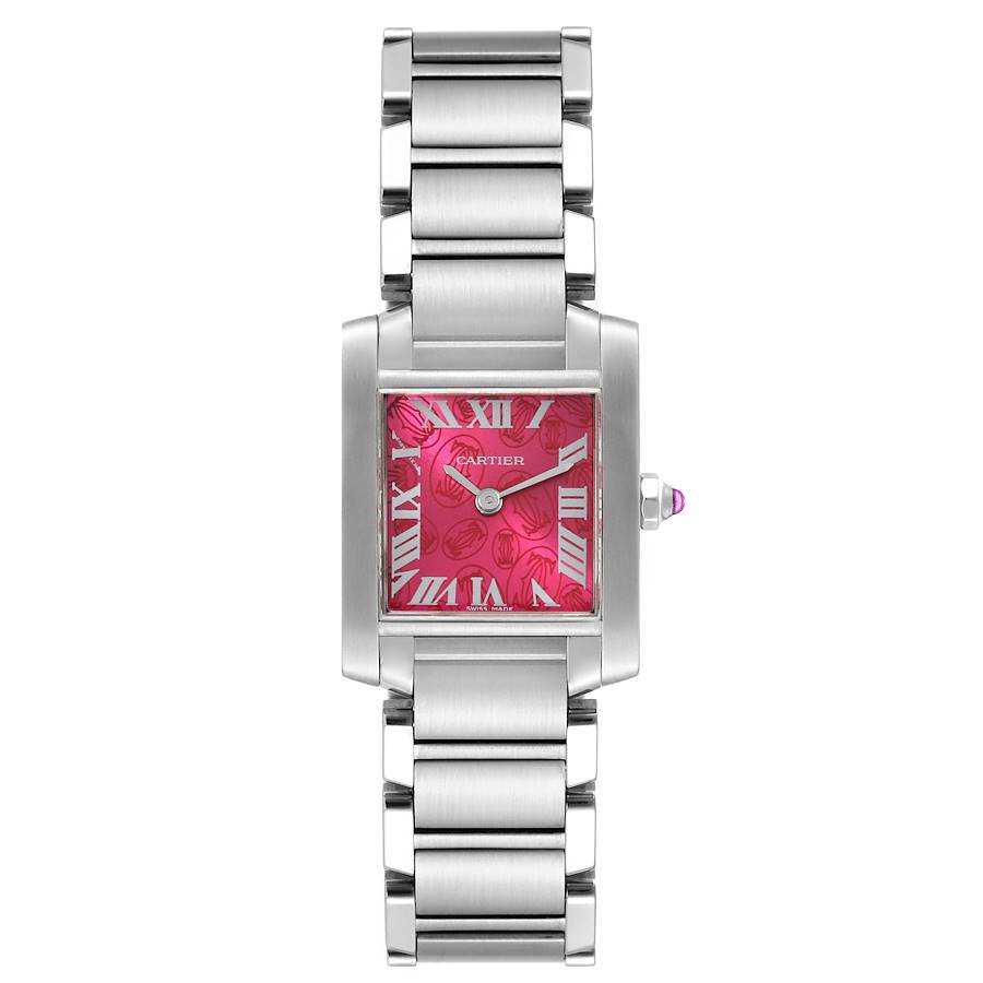 Cartier Ladies Red Limited Edition 30mm Watch Cartier Ballon Blanc de Cartier, Special Edition, Ref  main image 3