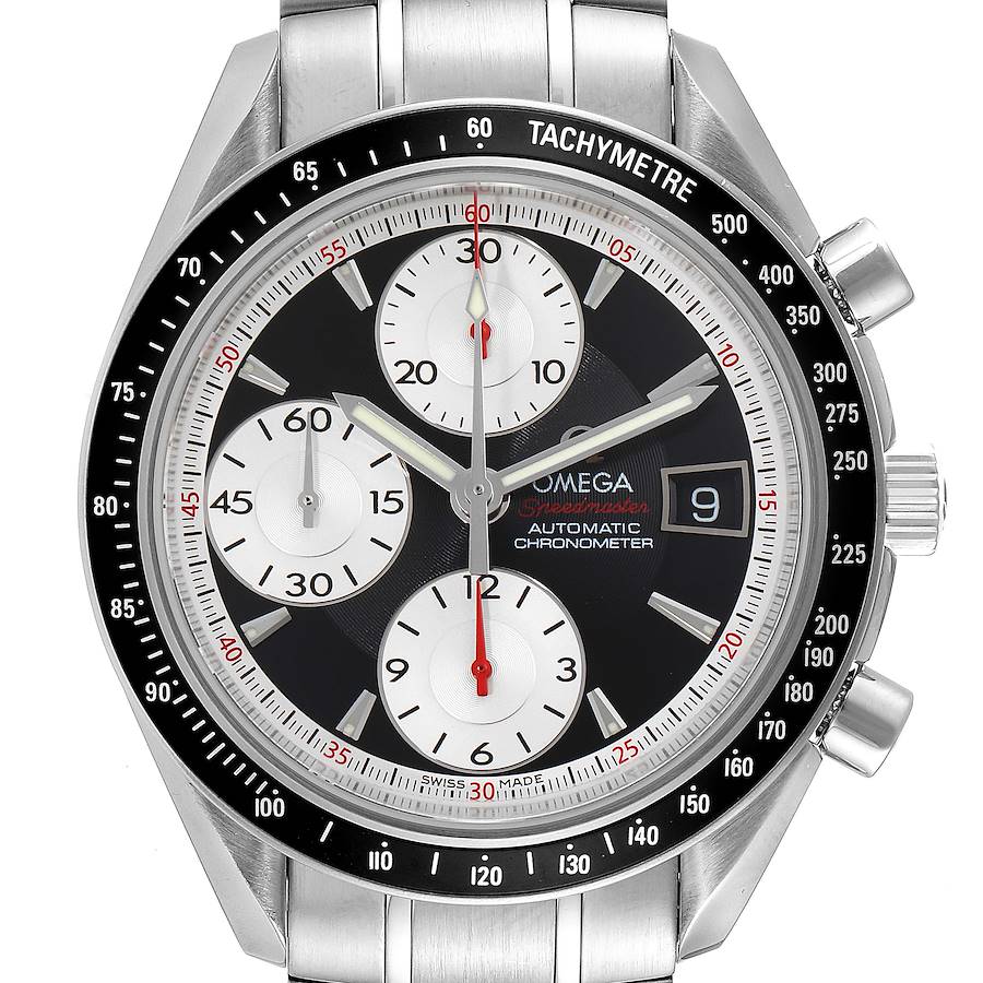 NOT FOR SALE Omega Speedmaster Date 40 Black Dial Steel Mens Watch 3210.51.00 Box Card PARTIAL PAYYMENT SwissWatchExpo