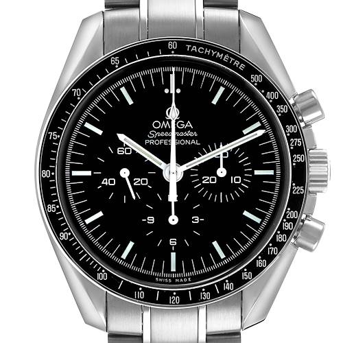 Photo of Omega Speedmaster Moonwatch Steel Mens Watch 311.30.42.30.01.005 Box Card
