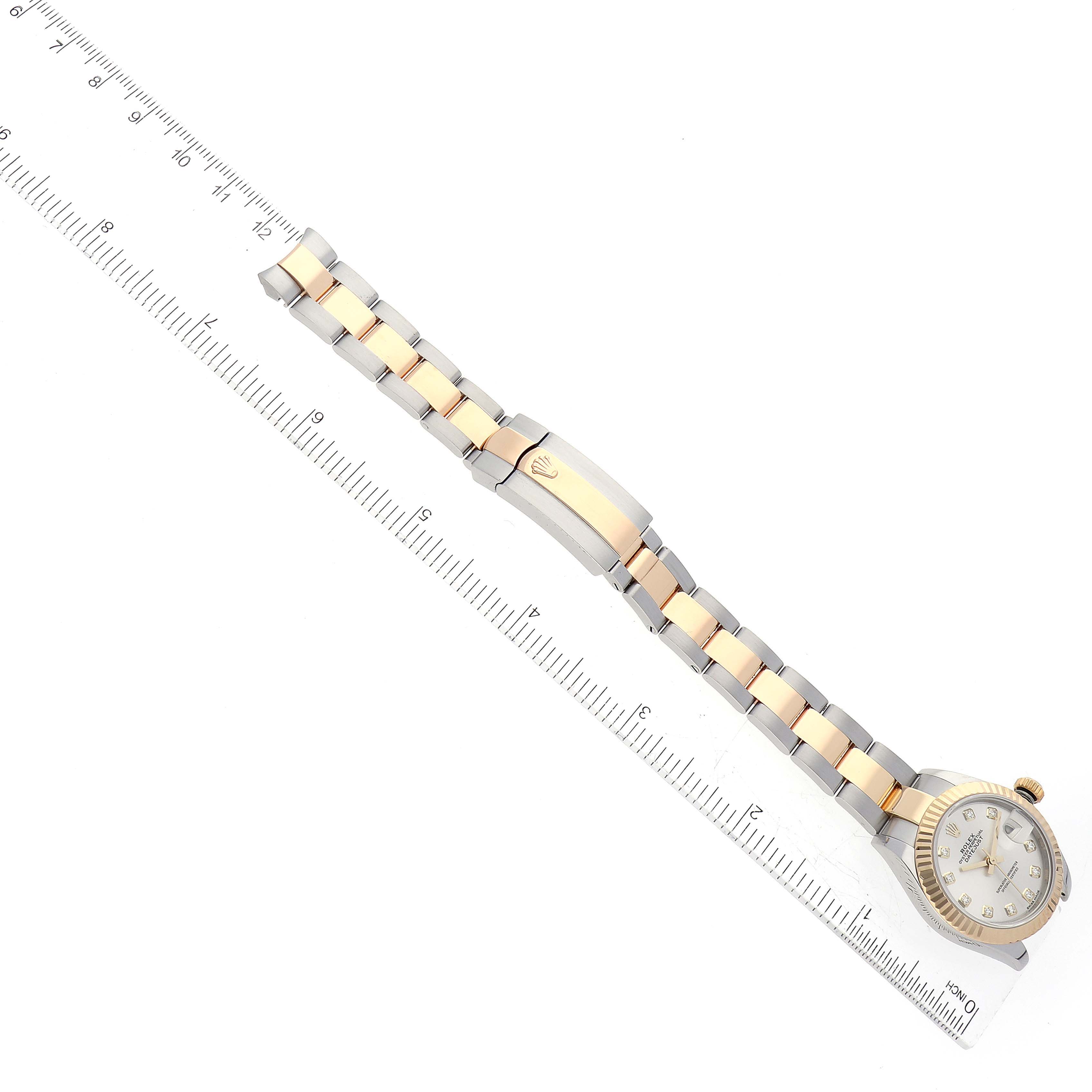 onpu♩ページ 279173 Rolex Lady-Datejust Diamond Dial Two Tone Watch