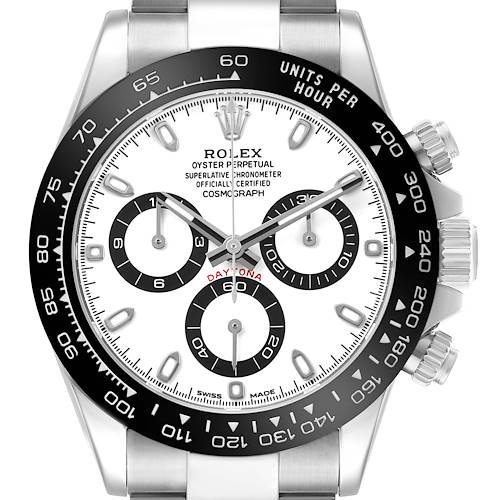 Photo of Rolex Daytona White Panda Dial Ceramic Bezel Steel Mens Watch 116500LN