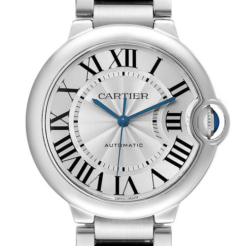 Photo of Cartier Ballon Bleu 36 Midsize Steel Ladies Watch W6920046 Papers
