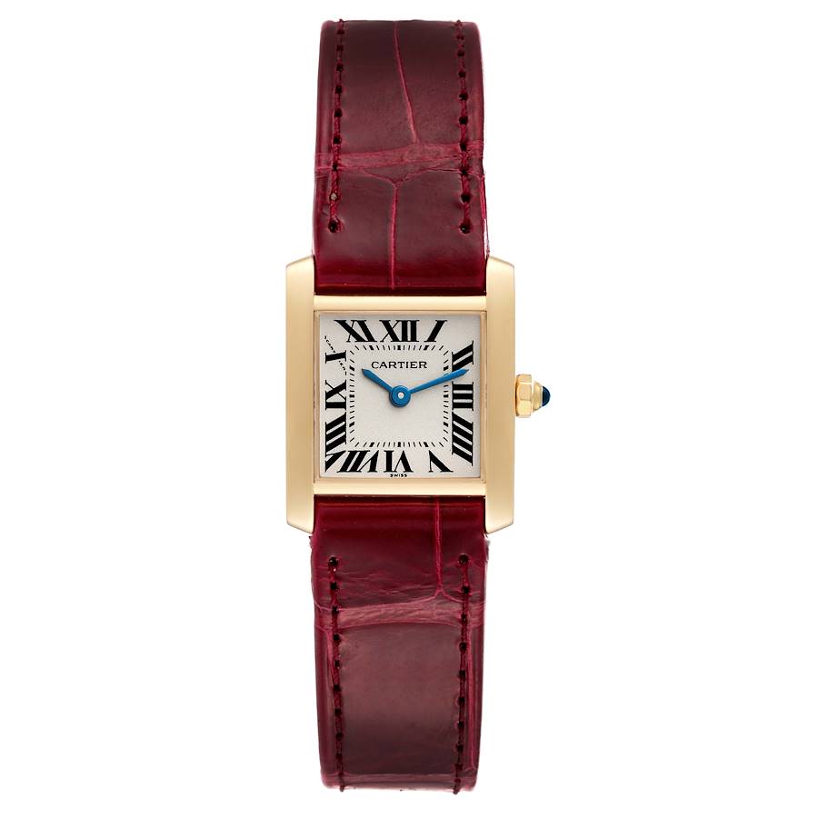 New Cartier Tank Francaise Pink Mother of Pearl Watch W51028Q3 . FREE  Overnight Shipping. 100% Authentic and Genuine Cartier Tank Ladies Watches.