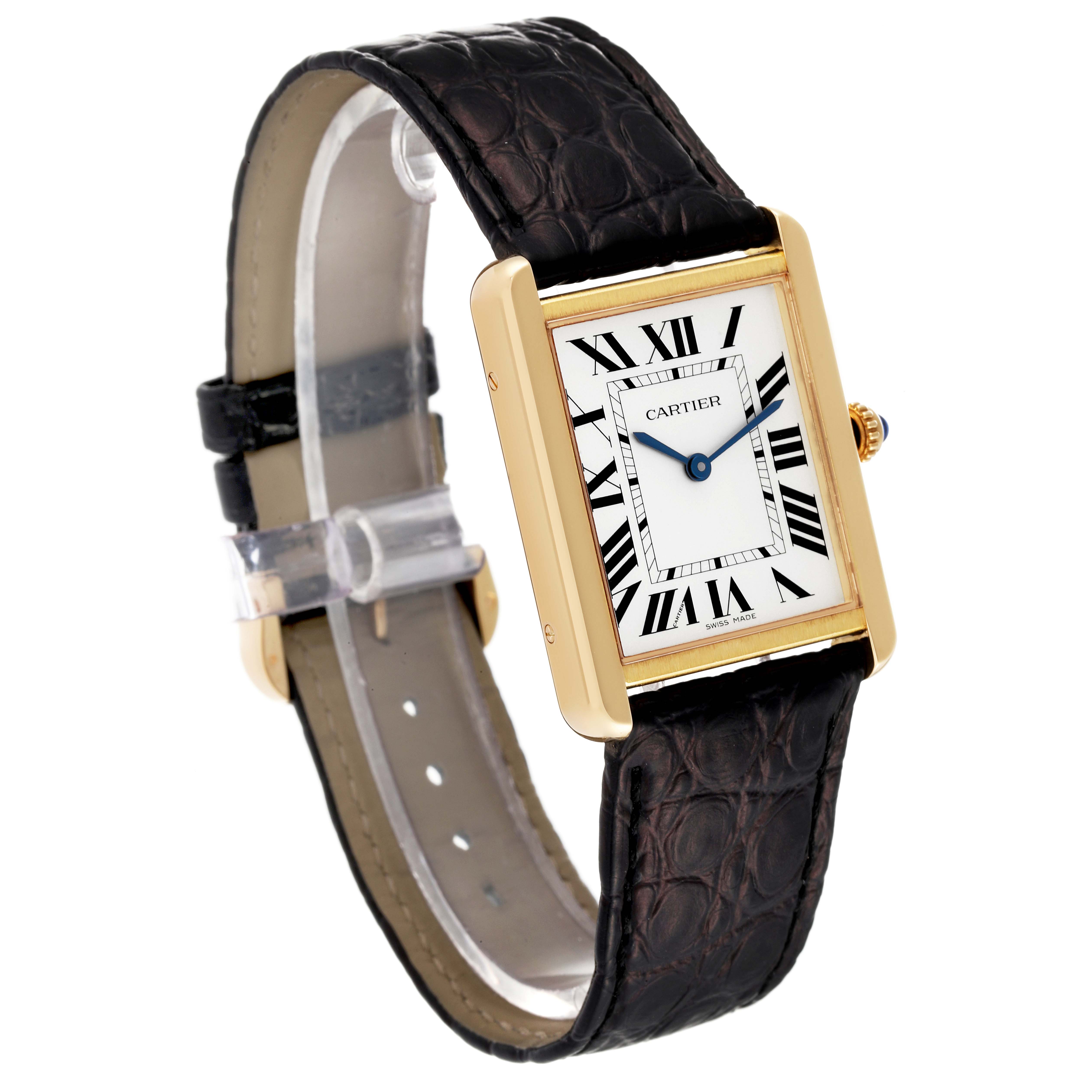 Cartier Tank Solo Yellow Gold W5200004 | Stock 50093 | SwissWatchExpo