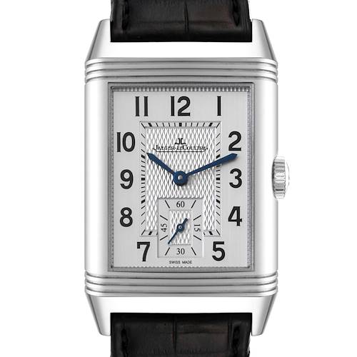Photo of Jaeger LeCoultre Reverso Classic Steel Mens Watch 214.8.62 Q3858520 Card