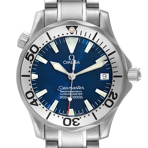 Photo of Omega Seamaster 300M Blue Dial Steel Mens Watch 2253.80.00