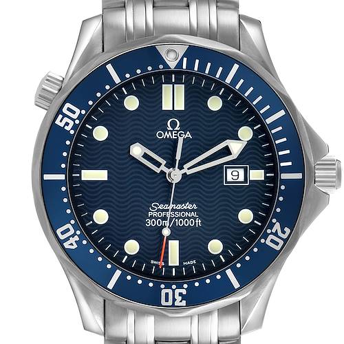Photo of Omega Seamaster 300M Diver Blue Dial Steel Mens Watch 2541.80.00